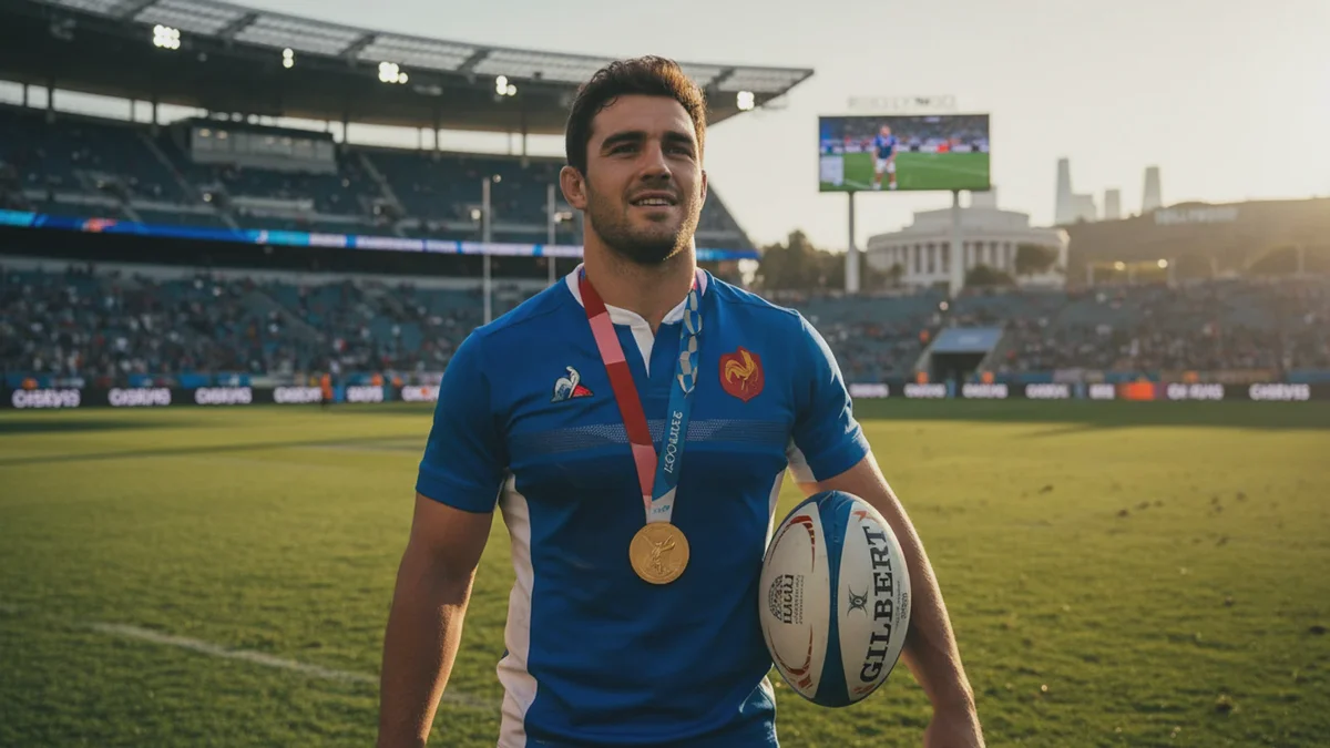 Antoine Dupont bekræfter sine fremtidsplaner: OL i Los Angeles og VM i rugby