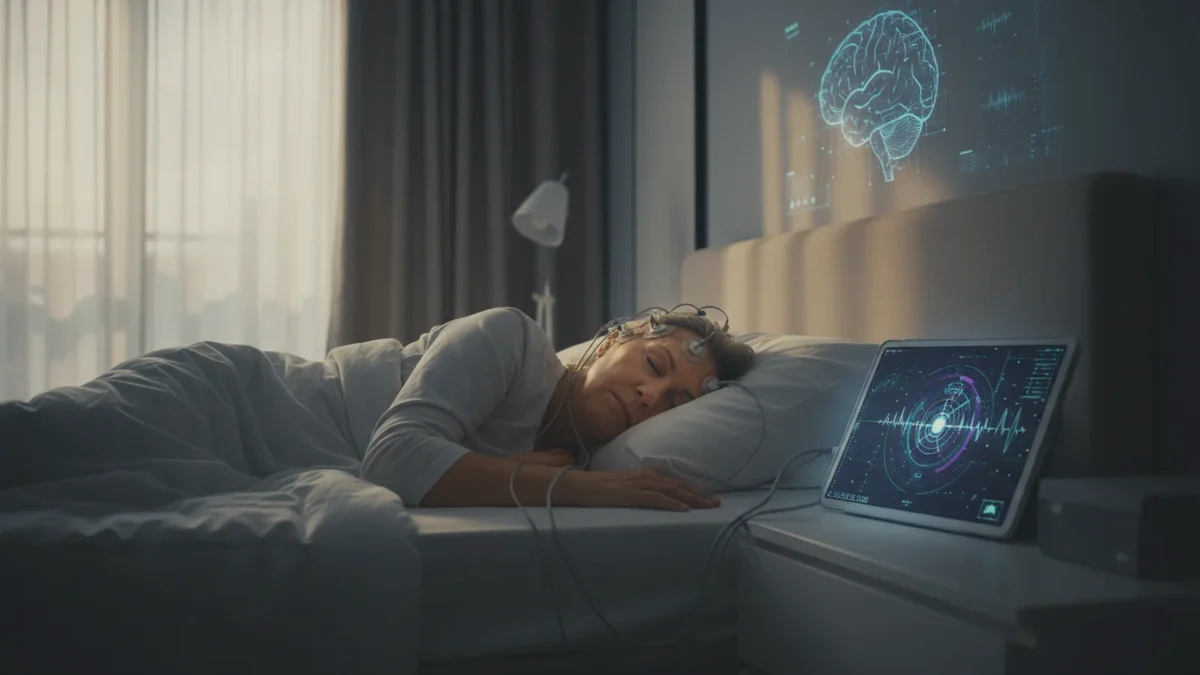Din søvn afslører hjernens reelle alder. Forskere bruger kunstig intelligens