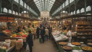 Kæmpe marked lige ved Paris: den historiske hal, de færreste kender til