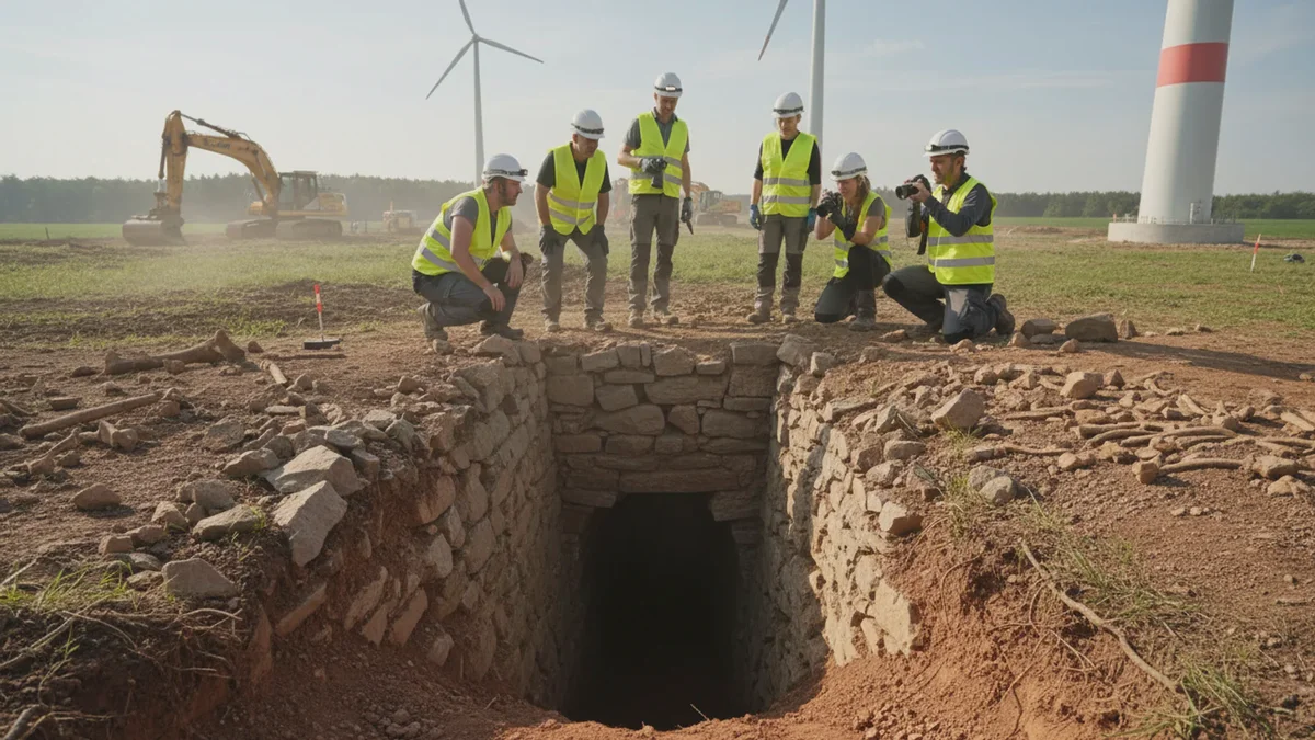 Gådefuld middelaldertunnel fundet under forhistorisk gravplads i Tyskland