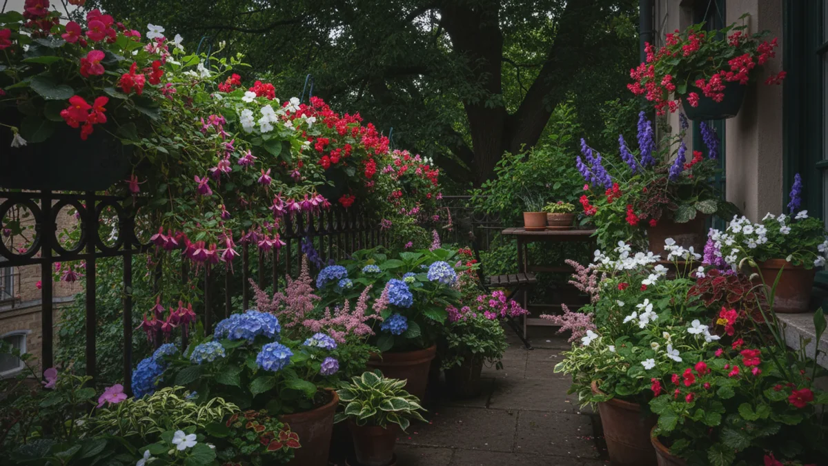 7 blomstrende planter til skyggefulde altaner og haver i sommer
