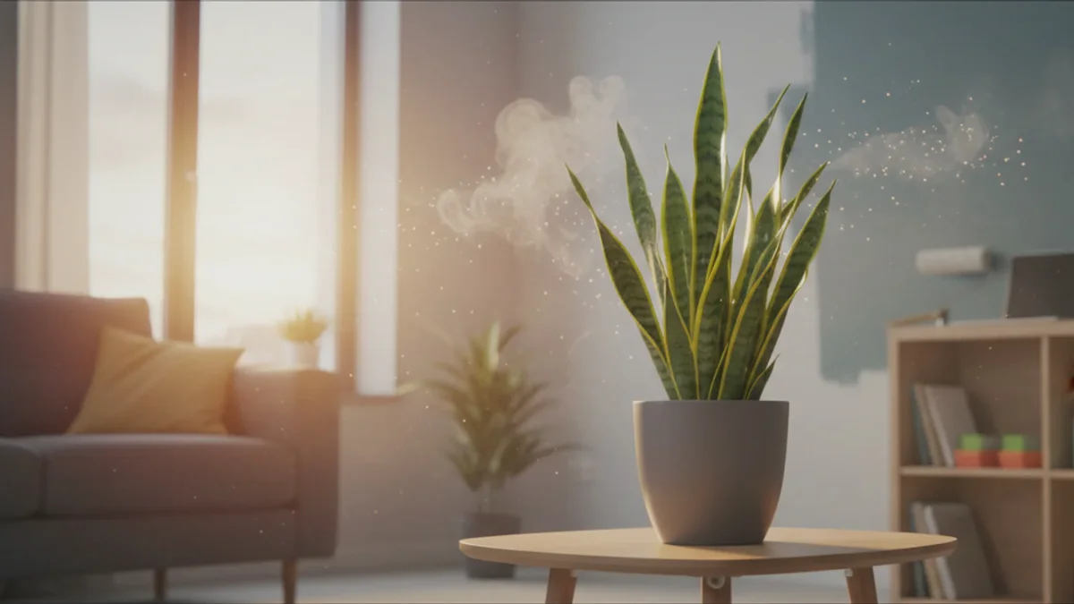 Disse stueplanter absorberer smog fra hjemmet og ubehagelige lugte