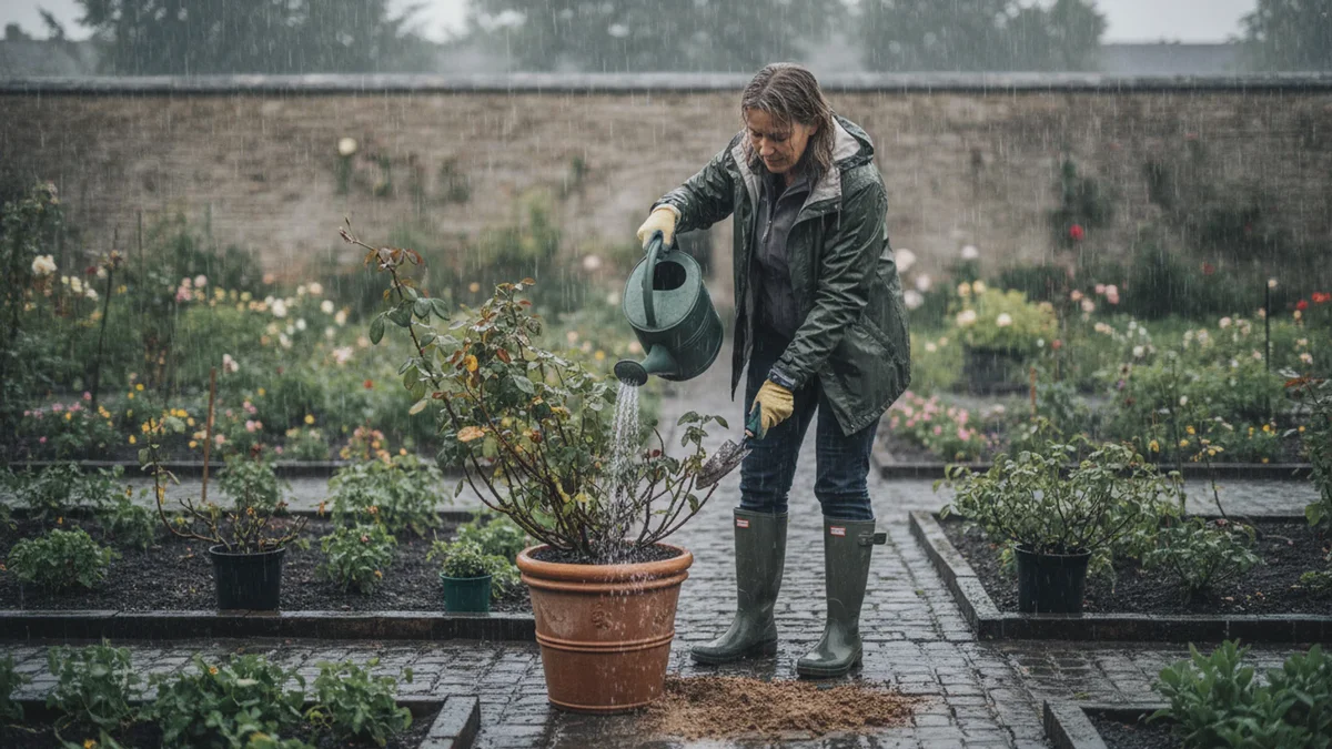 Hvorfor stadig flere gartnere vander planter midt i regnvejr