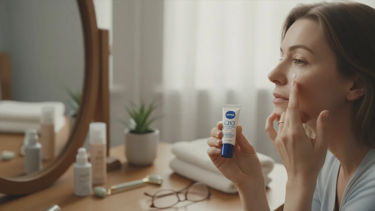 Hvorfor flere vælger Nivea Q10 øjencreme mod rynker og mørke rande