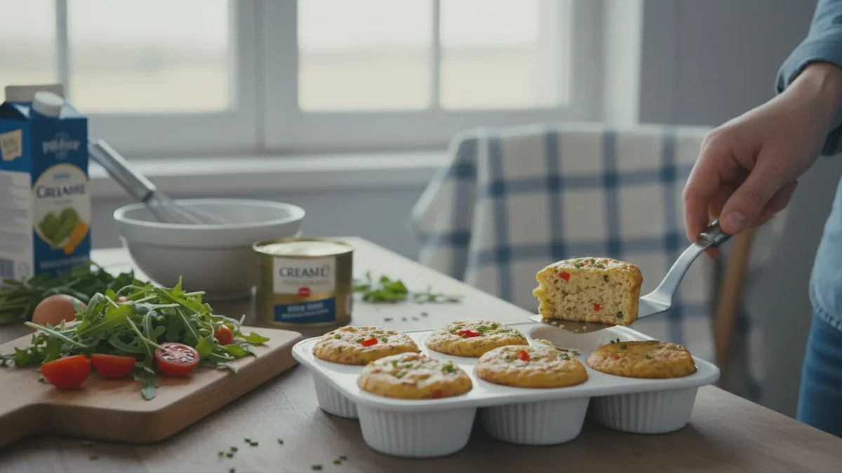 Sådan laver du denne nemme tunopskrift i en muffinform på kun 15 minutter