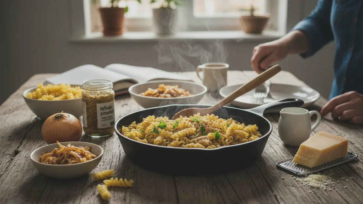 Pandepasta for få korun: fem ingredienser, 15 minutter, fantastisk smag