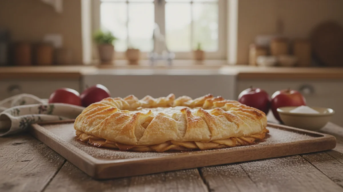 Jeg bager sjældent klassisk æblestrudel. Denne sprøde dessert ændrede alt