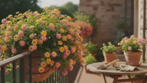 Denne nemme busk til altan og have: Lantana blomstrer næsten hele året