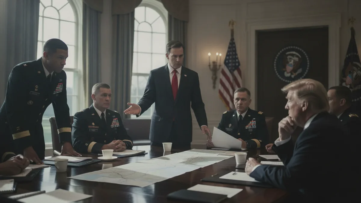 JD Vance og militærchefer bad Trump om at indstille angrebene mod Iran
