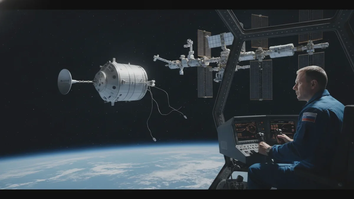 Russisk fragtskib til ISS mistede antenne: Kosmonaut måtte pludselig gribe ind