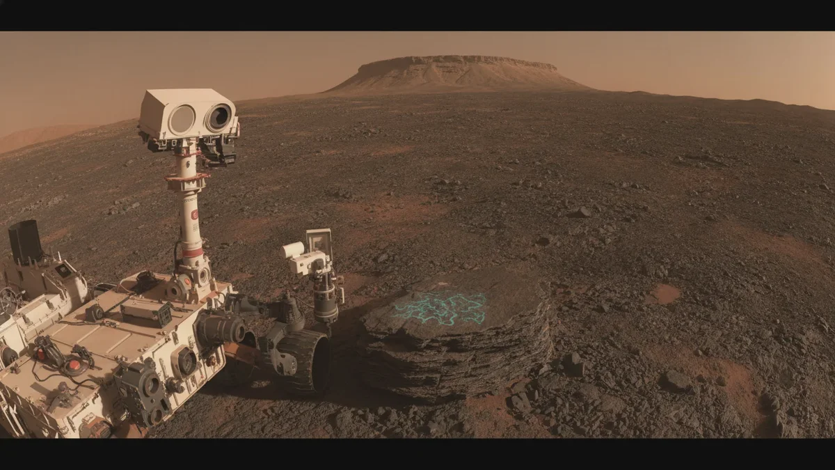 NASA-rover finder et mystisk organisk spor på Mars og styrker teorien om muligt liv