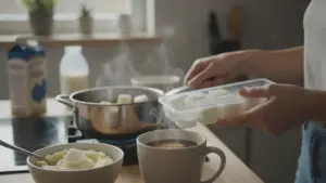 Jeg fryser mælk i isterninger: Et lille trick, der gør madlavningen nemmere