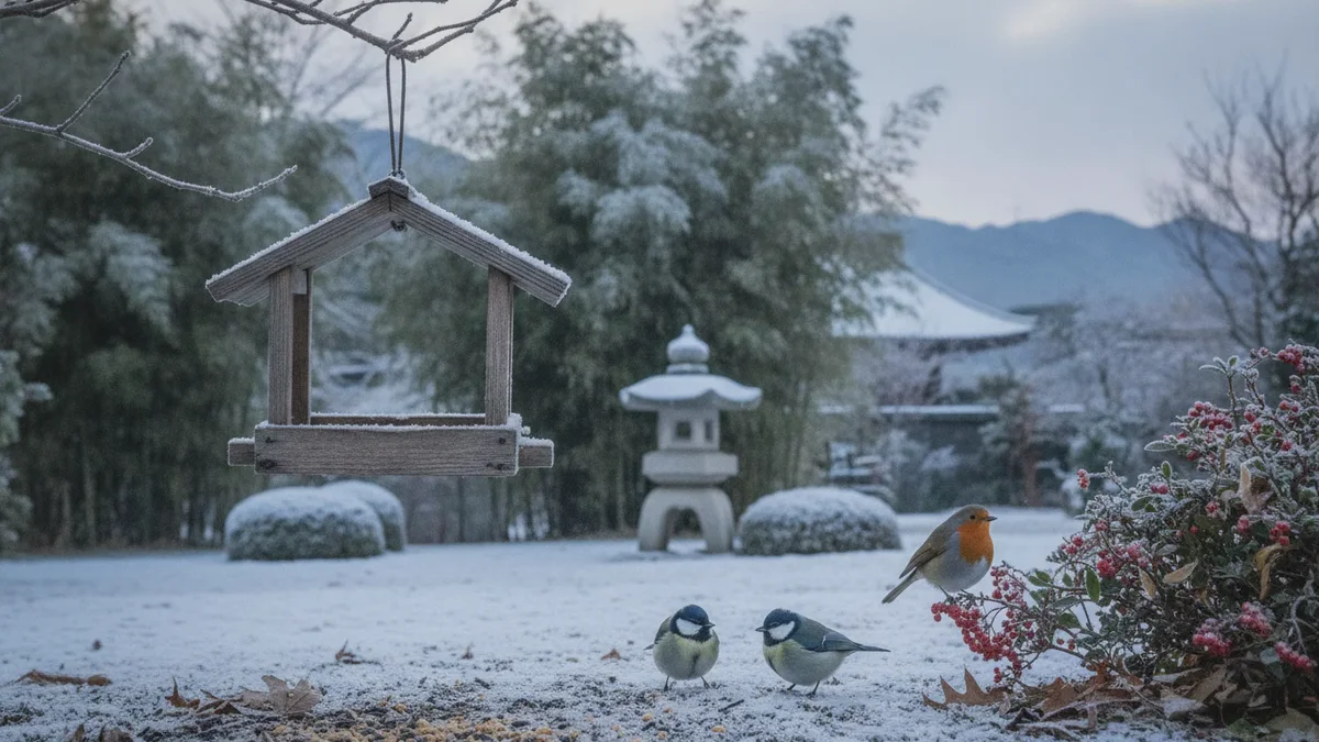 Japansk vintertilgang til fugle ændrer vores kendte vaner