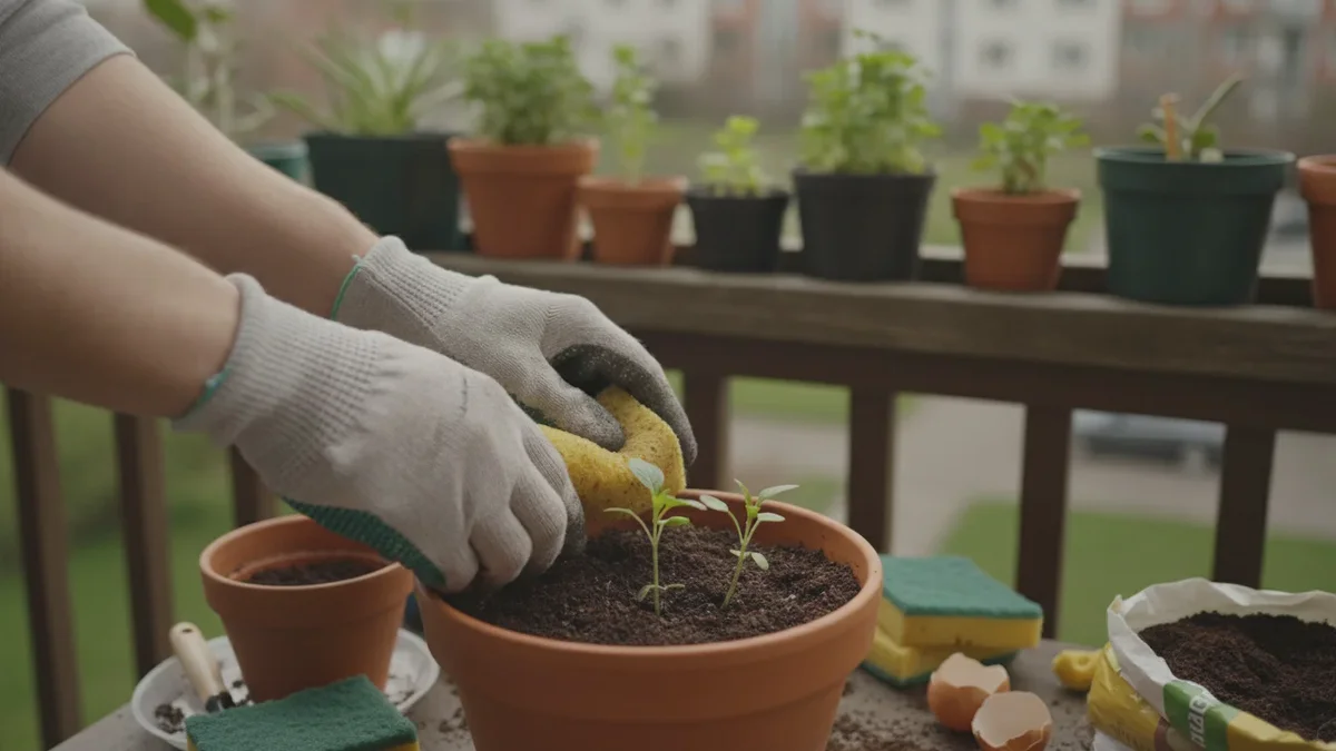 Gammel køkkensvamp? Den kan overraskende redde dine planter