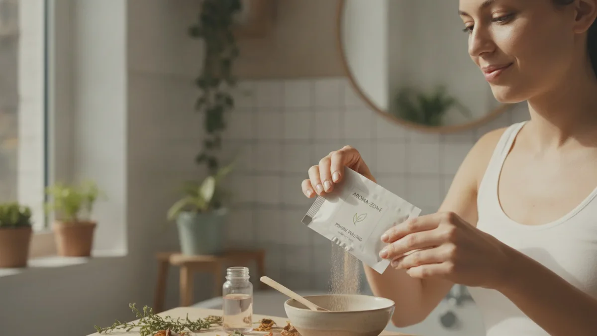 Dette billige peeling-pulver gør din hud synligt mere strålende og mærkbart blødere