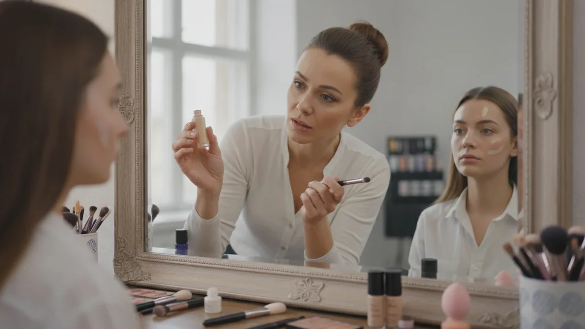 Makeup-artisten advarer: På disse steder gør makeup dit ansigt grimmere