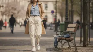 Farvel til de stramme jeans? Disse barrel-bukser fra Promod indtager foråret