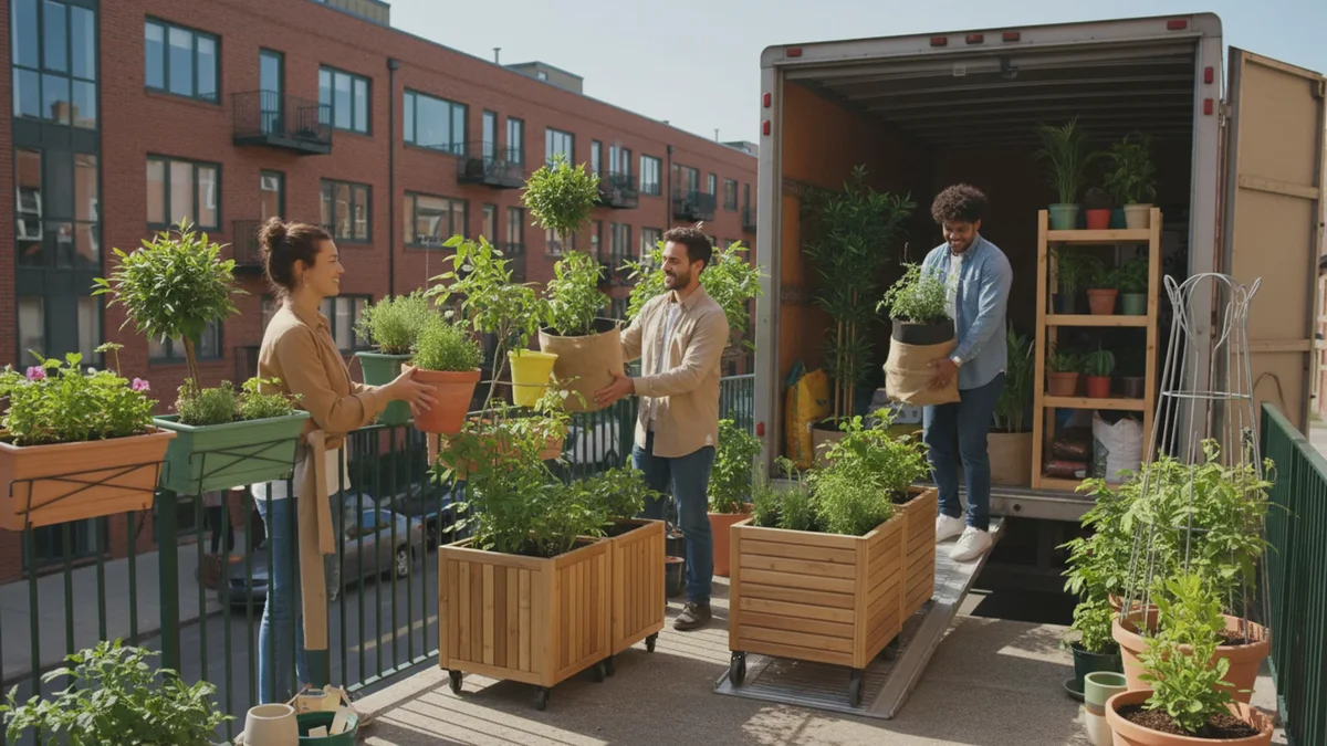 Hvordan flytter du hele haven ved flytning? Smart metode i 5 trin