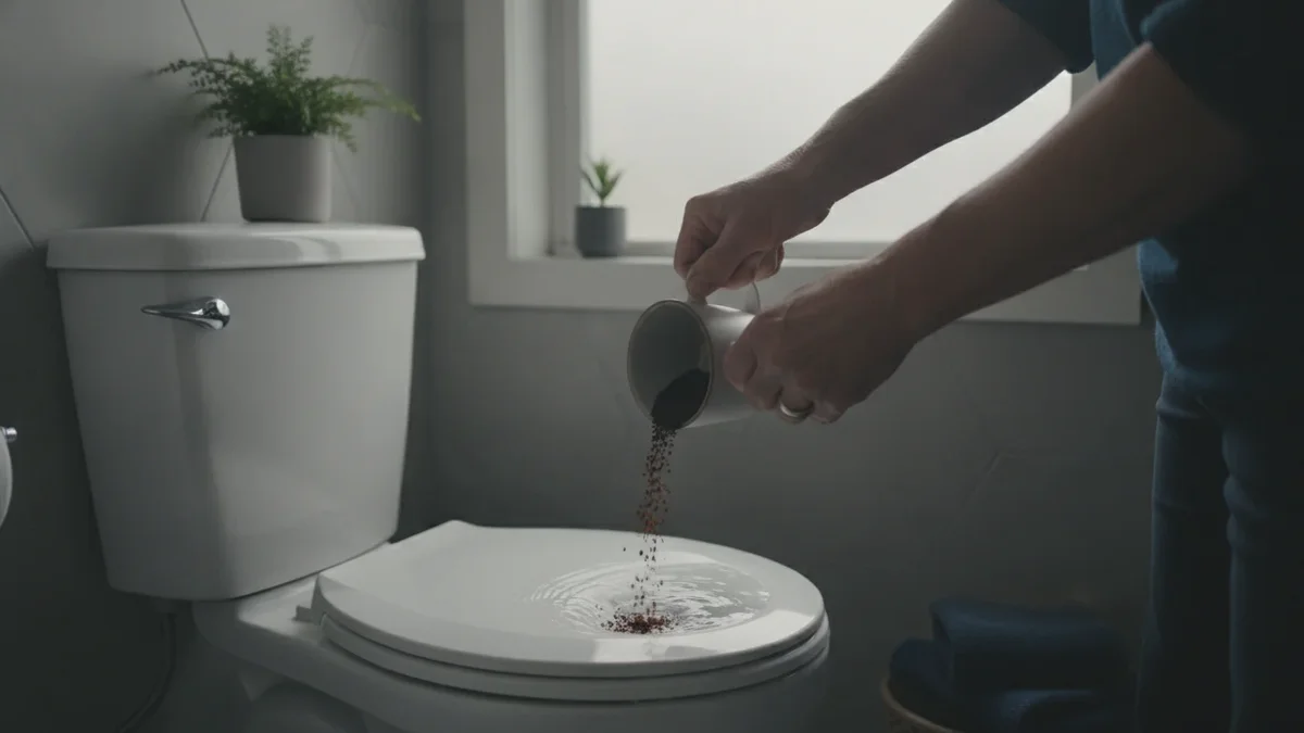 Hvorfor flere og flere hælder kaffegrums i toilettet (og hvornår det går galt)