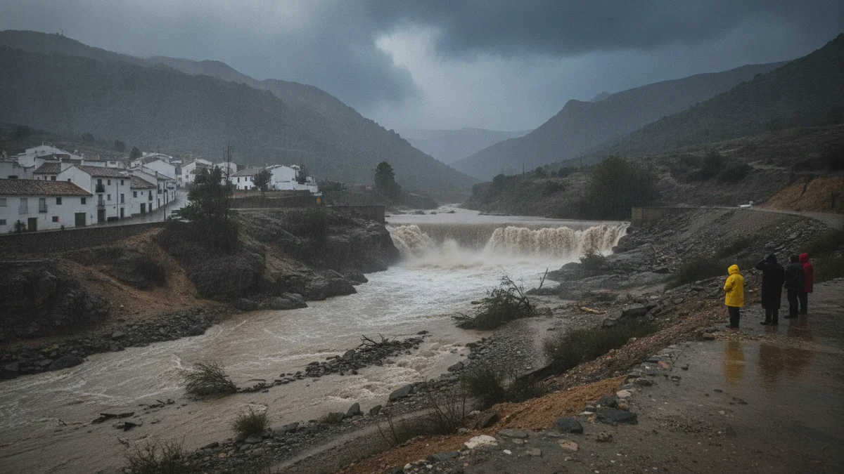 Ekstrem vinter i Spanien: Kraftigste nedbør i næsten et halvt århundrede
