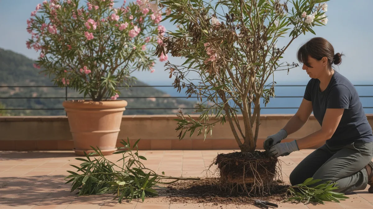Sådan får du din vintersvækkede oleander til at blomstre smukt igen