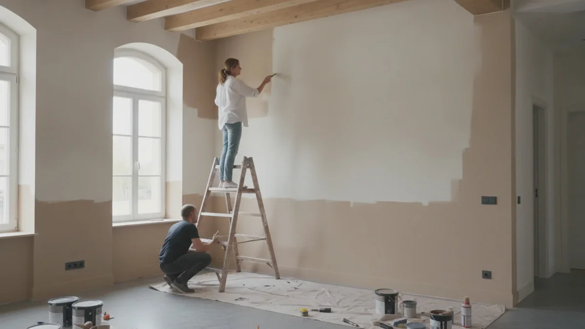 Med dette makeup-trick til væggene vil ethvert skævt rum virke perfekt