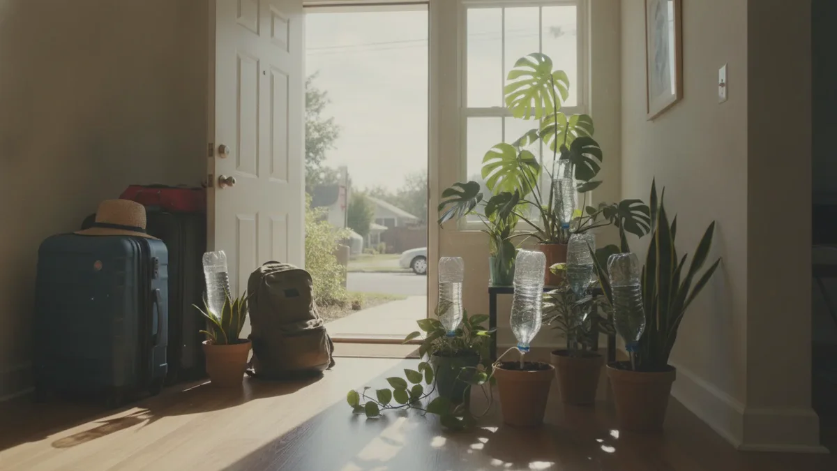 Klar dig uden naboens hjælp: Dette simple trick vander pålideligt dine planter under ferien