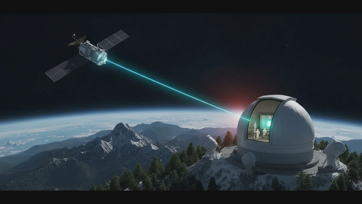 Kinesisk satellit slår Starlink med kraftig laser fra højt kredsløb