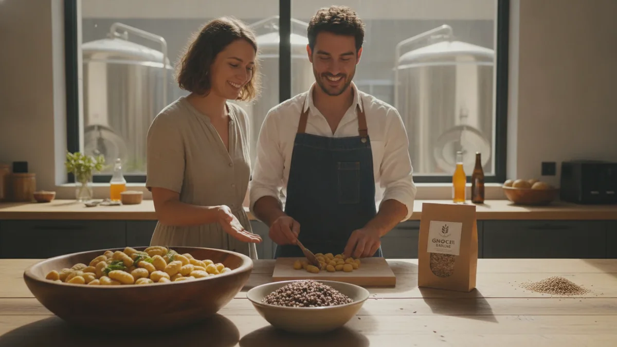 Gnocchi af ølaffald: Sådan ender bryggeriets rester på din tallerken