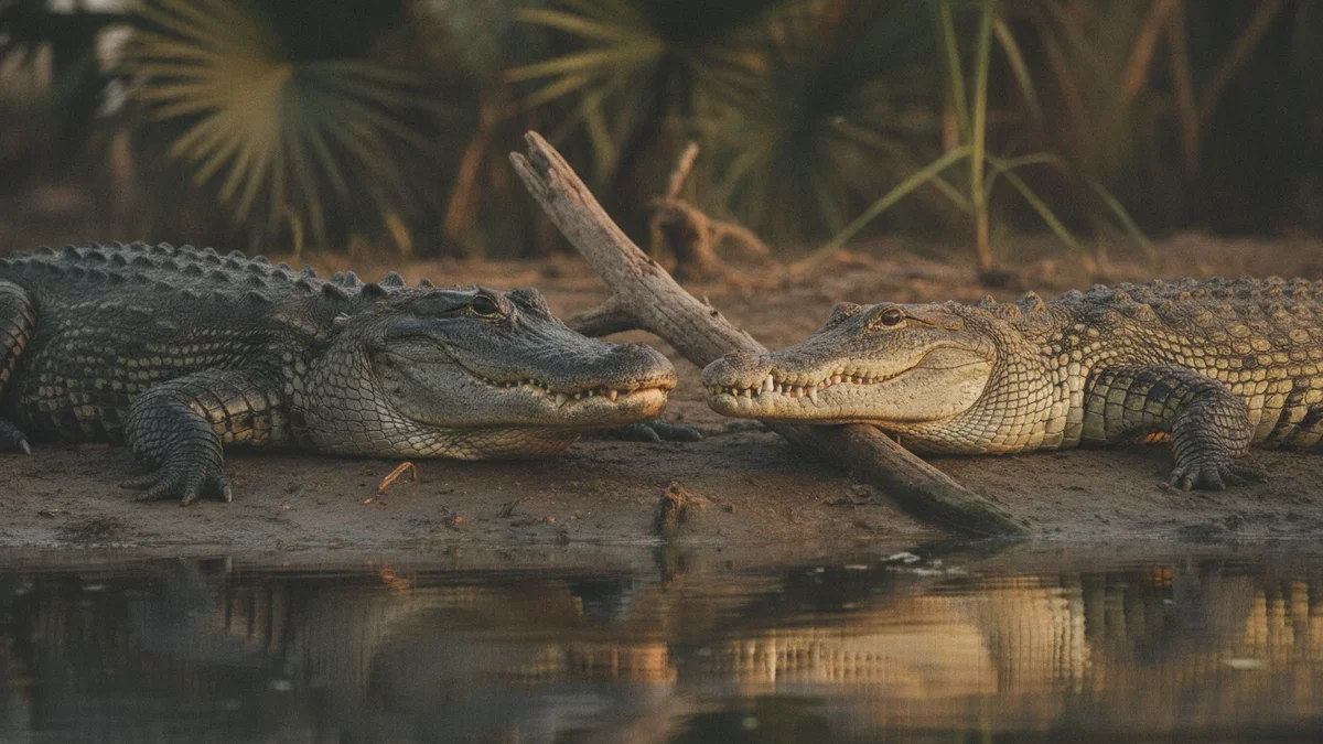 Sådan kan du pålideligt kende forskel på en alligator og en krokodille