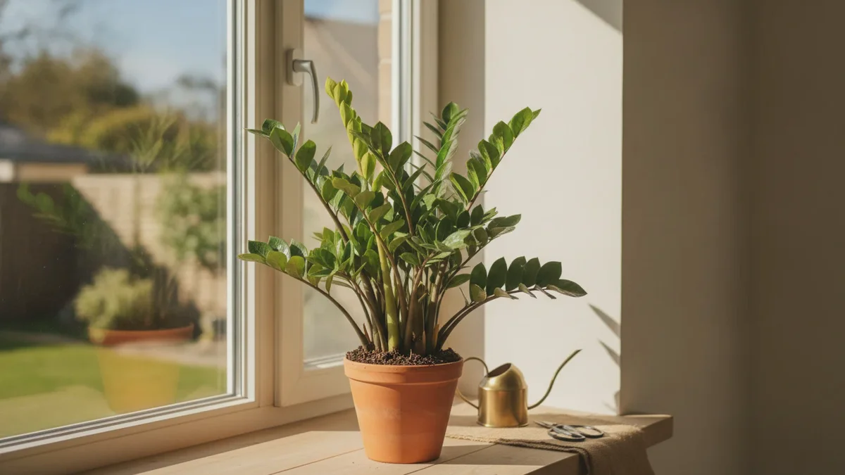 Sådan sikrer du, at din ZZ-plante hurtigt skyder i vejret fra marts