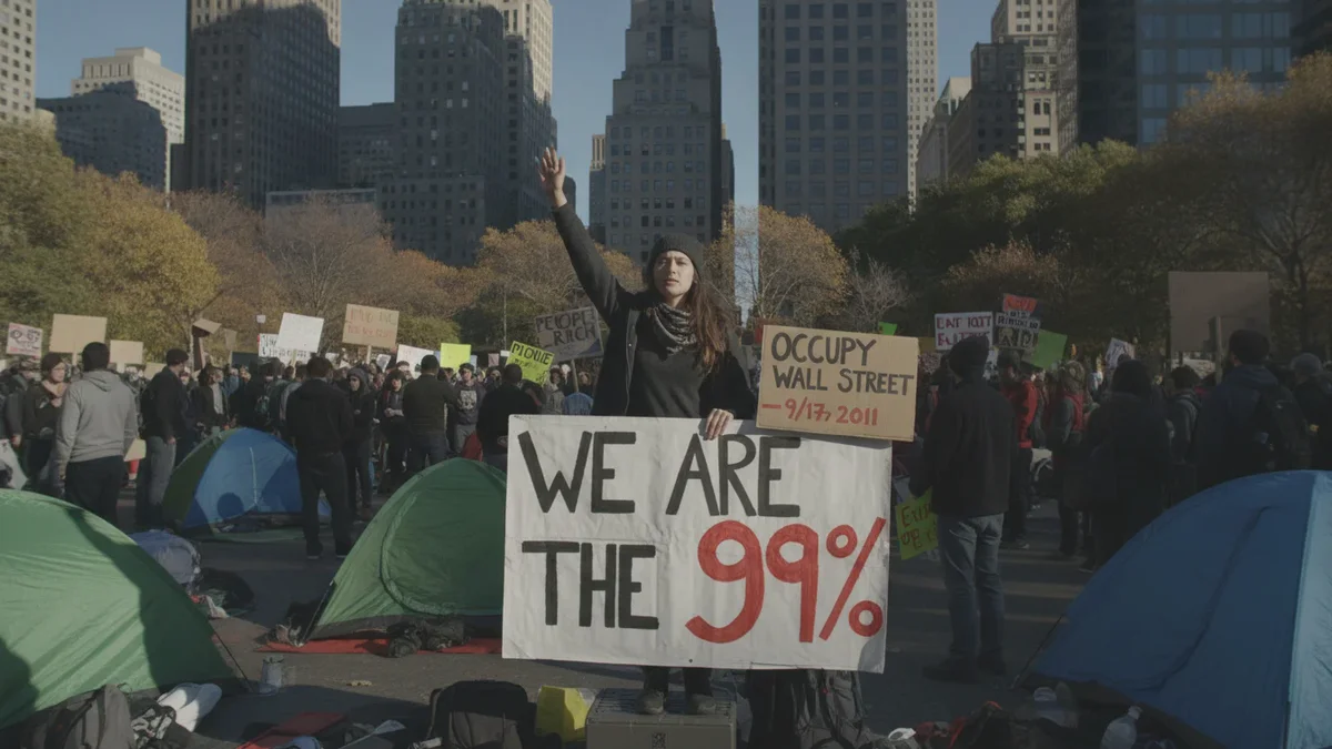Den politiske arv fra bevægelsen Occupy Wall Street